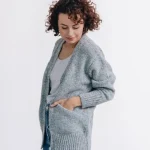 warme strickjacke damen