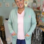zwillingsherz strickjacke